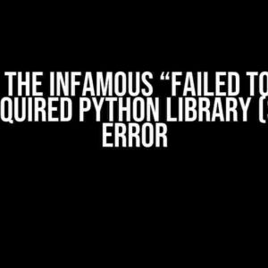 Solving the Infamous “Failed to import the required Python library (suds)” Error