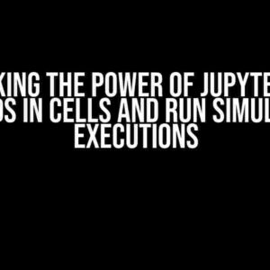 Unlocking the Power of Jupyter: Find Keywords in Cells and Run Simultaneous Executions